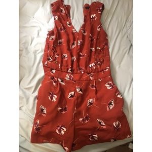 Orange romper